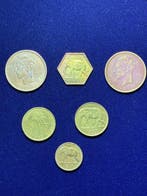 Belgisch-Congo. Lot van 6 stuks (Zonder minimumprijs)