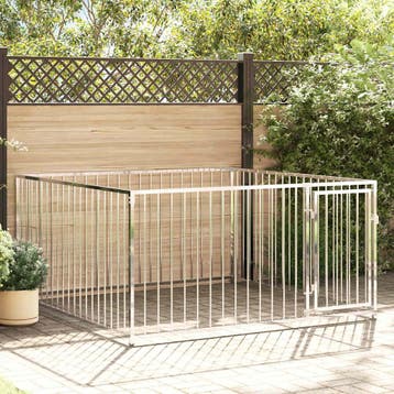 vidaXL Hondenkennel voor buiten 200x200x100 cm, Dieren en Toebehoren, Verzenden, Nieuw