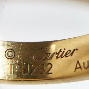 Cartier - Ring - 18 karaat Geel goud - mini-liefde, Handtassen en Accessoires, Ringen, Nieuw