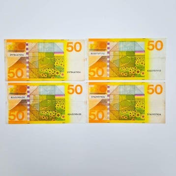 Nederland. - 4 x 50 Gulden - 1982 - PL83 (Zonder