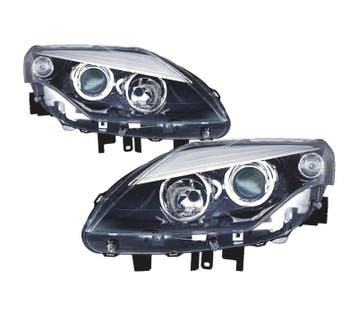PHARES POUR RENAULT LAGUNA III 11- FOND NOIR, Verzenden