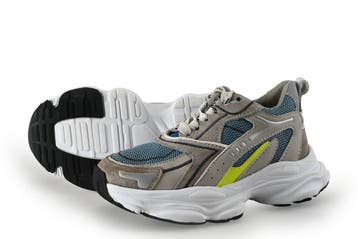 Shoesme Sneakers Jongens in maat 28 Grijs, Verzenden, Jongen of Meisje, Schoenen, Zo goed als nieuw