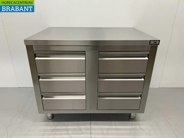 Armoire de travail en acier inoxydable Table de travail, Verzenden