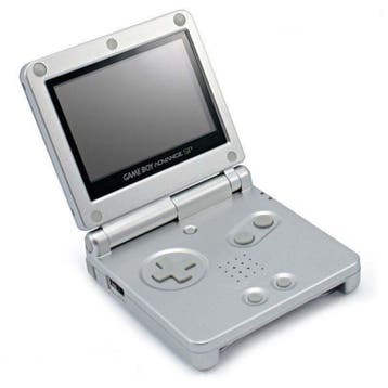 Nintendo Game Boy Advance SP Silver (Nette Staat), Games en Spelcomputers, Spelcomputers | Nintendo Game Boy, Ophalen of Verzenden