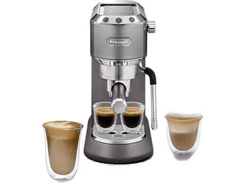 De Longhi - Semi automatische espressomachine - Zilver, Verzenden, Gemalen koffie