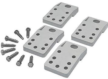 ABB Aria Plastic Voeten Set van 4 - 4TBA831001C0100, Verzenden, Nieuw