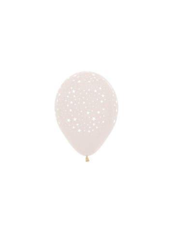 Ballonnen Stars Crystal Clear 12cm 50st, Verzenden