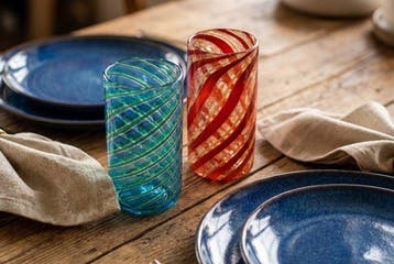 Murano - Drinkset (2) - Muranoglas - polychromie en
