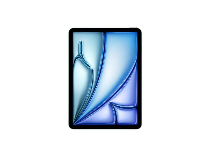 Apple iPad Air 6 (2024, M2 series) - Blauw - 128 GB - WiFi, Computers en Software, Apple iPads, Nieuw, Verzenden