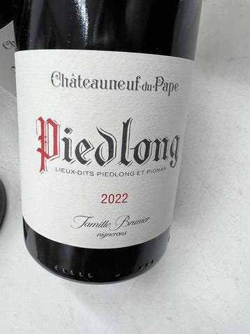 2022 Famille Brunier Piedlong - Châteauneuf-du-Pape - 6, Nieuw