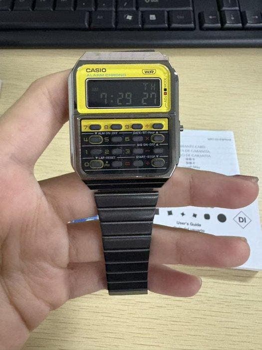 Casio - CA-500WEGG-9BDF - Unisex - 2010-2020, Consoles de jeu & Jeux vidéo, Consoles de jeu | Accessoires Autre