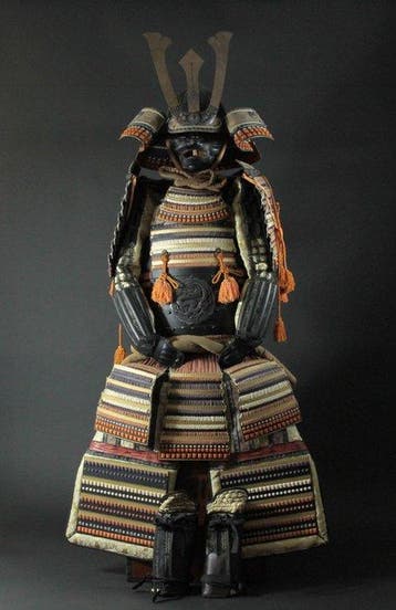 Harnas - Japan - Volledig formaat Samurai pantserset – Suji, Antiek en Kunst