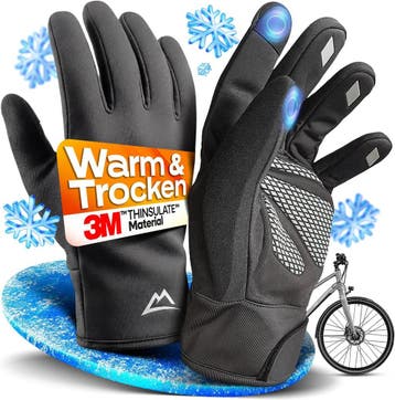 2dekans | Nextcover® Winter fietshandschoenen heren & dames, Ophalen of Verzenden, Nieuw