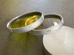Leica Leitz set of 2 E39 filters : UVa and Yellow 1