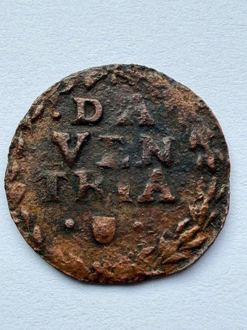 Pays-Bas, Deventer Duit 1581 (Sans prix de réserve)