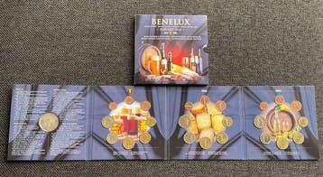 Benelux. Benelux set 2016/2018 (2 sets) (Sans prix de, Timbres & Monnaies