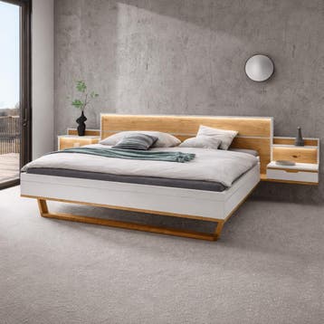 Forestales Alabama II Wit Houten Bed - 180 x 200
