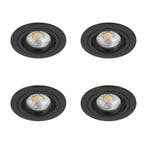 Spots inbouw Set Lune inbouwspot 4 stuks Binnenverlichting, Verzenden