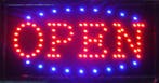 OPEN LED bord lamp verlichting lichtbak reclamebord #C6, Verzenden, Nieuw