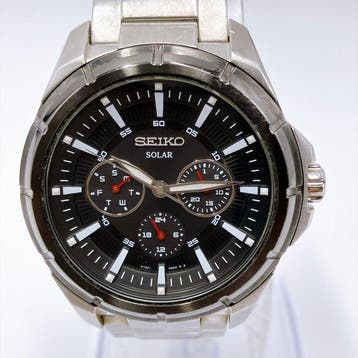 Seiko - Solar Chronograph - Zonder minimumprijs - V14J-0BG0