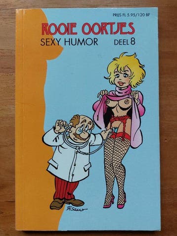 8 Rooie oortjes sexy humor - Harren, Verzenden, Nieuw
