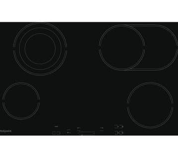Hotpoint HR724BH - Keramische Kookplaat - 77 cm - 4, Ophalen of Verzenden