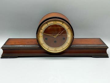 Klok - Kaminuhr Dugena (FHS Hermle Werk) – Vintage, Antiek en Kunst