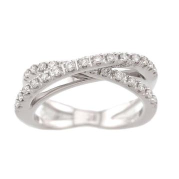 Vendome Aoyama - Ring - 18 karaat Witgoud
