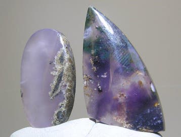 Agaat Cabochon - Hoogte: 41.3 mm - Breedte: 20.2 mm- 11.2 g