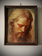 Italiaanse school (XX) - Volto di Cristo in Raccoglimento