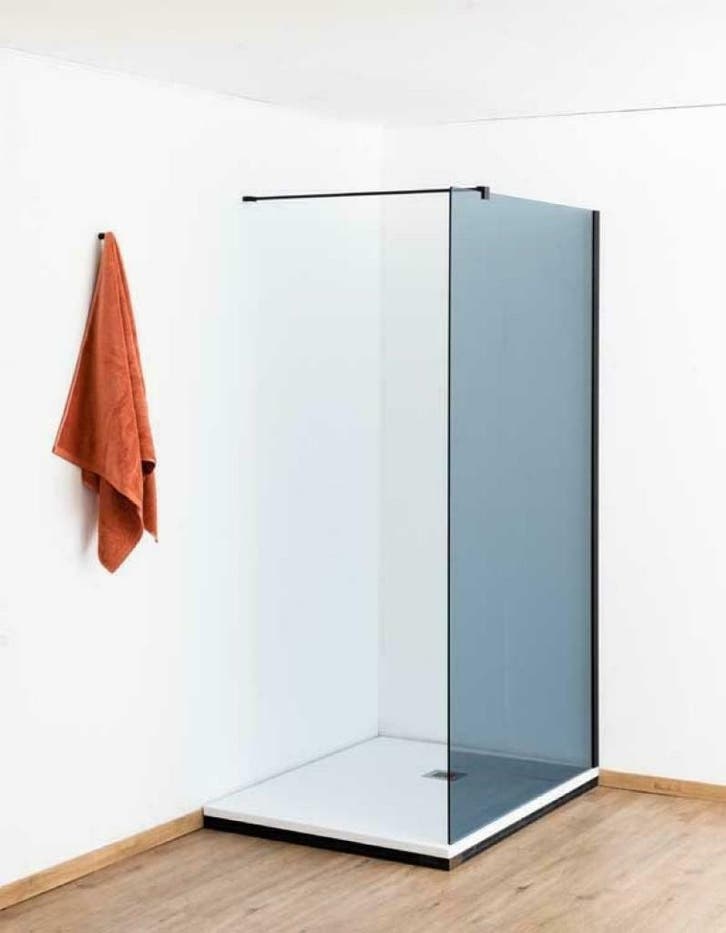 Sanifun douchewand Amber 2000 x 1570 Grijs, Doe-het-zelf en Bouw, Sanitair, Douche, Nieuw, Glas, Ophalen of Verzenden