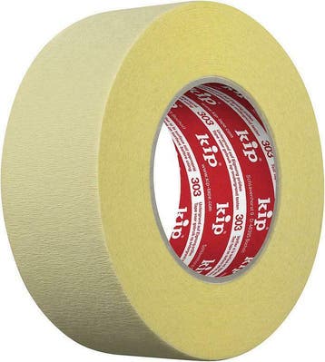 Kip 303 Crepe tape geel KIP-303-xx, Doe-het-zelf en Bouw, Verzenden, Nieuw