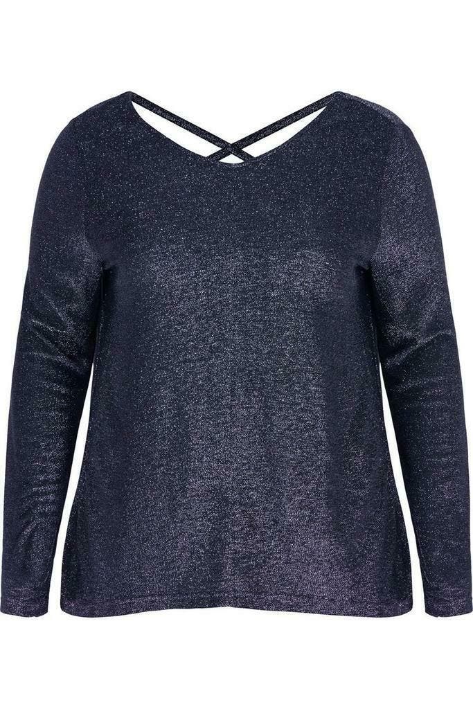 Shirt Zizzi glitter tricot kruisband maat l, Vêtements | Femmes, T-shirts, Envoi