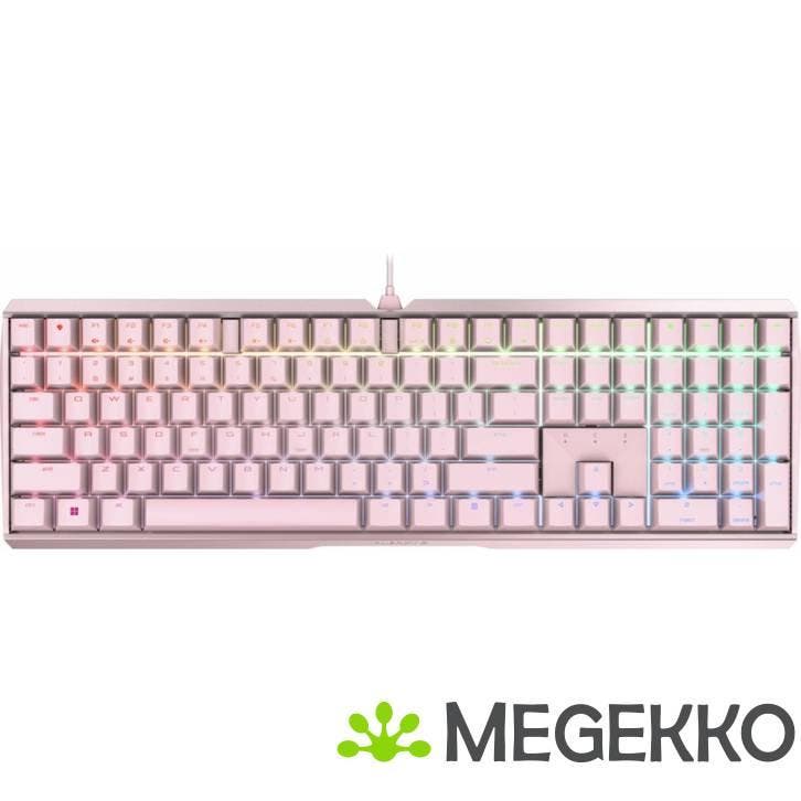 Cherry MX Board 3.0S RGB Roze Cherry MX Brown, Informatique & Logiciels, Claviers, Envoi