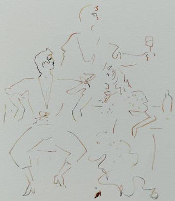 Jean Cocteau (1889-1963) - Fiesta española