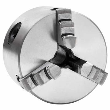 vidaXL Klauwplaat met 3 bekken zelfcentrerend 80 mm staal, Verzenden, Nieuw