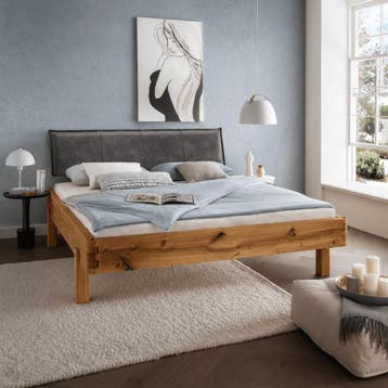 Van Schaik Holvik Massief Eiken Balkenbed - 180 x 200