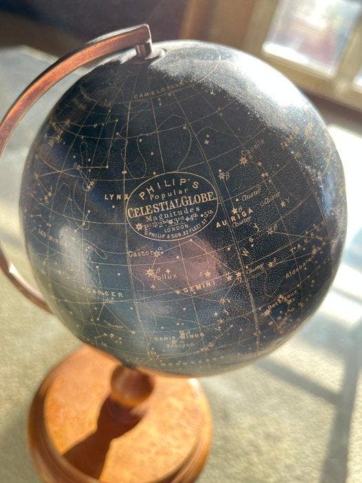 Celestial table globe - 1850-1900, Antiquités & Art, Curiosités & Brocante