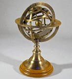Celestial and terrestrial globes - Armillarium en brons -