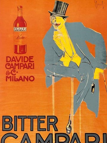 Enrico Sacchetti - Bitter Campari- REPRINT