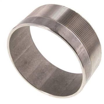 R 4 Male x 114.3mm Raccord pour tuyau en acier inoxydable, Verzenden