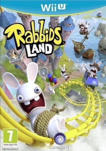 Rabbids Pretpark (Wii U Games), Games en Spelcomputers, Games | Nintendo Wii U, Ophalen of Verzenden, Zo goed als nieuw