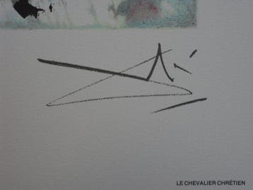Salvador Dali (1904-1989) - Le Chevalier Chrétien