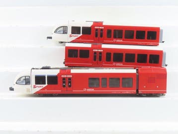 Piko H0 - 59337 - Treinstel (1) - Stadtler GTW - Arriva, Nieuw