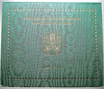 3,88 Euro,munten set 1 Cent-2 Euro 2010 Vatikan Benedikt Xvi, Verzenden
