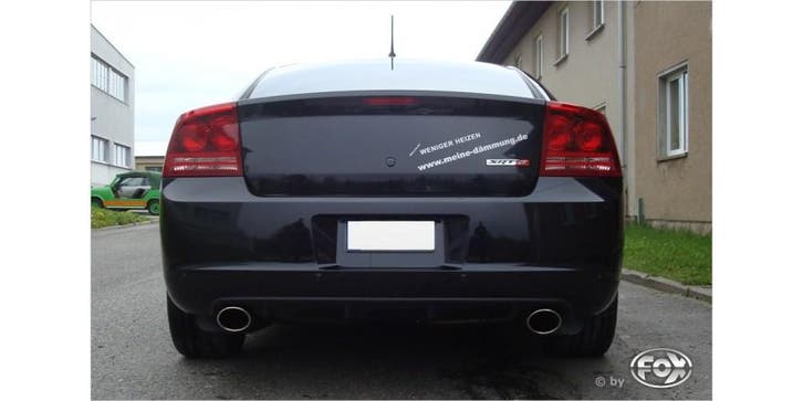 FOX Dodge Charger einddemper rechts/links - 115x85 type 32 r, Autos : Pièces & Accessoires, Systèmes d'échappement, Envoi