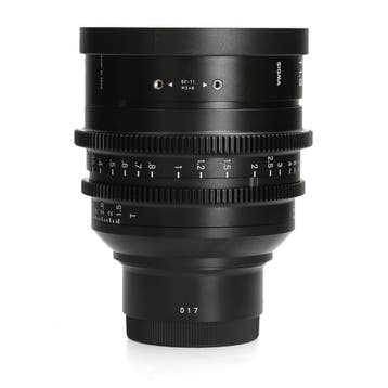 Sigma 35mm T1.5 FF Cine High Speed Prime - Sony E, Ophalen of Verzenden, Zo goed als nieuw
