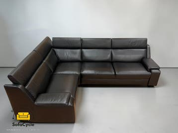 Premium lederen Belform hoekzetel – luxe, comfort en topkwal, Huis en Inrichting, Verzenden, Nieuw
