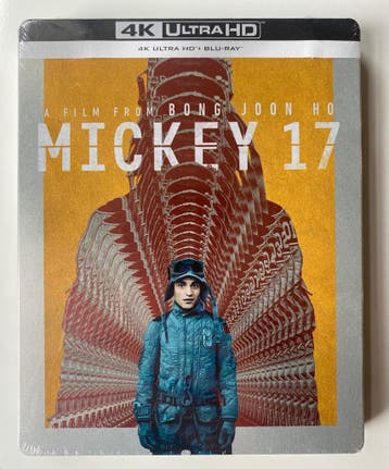 MICKEY 17 (IN SEAL) (STEELBOOK) (4K ULTRA HD + BLURAY), CD & DVD