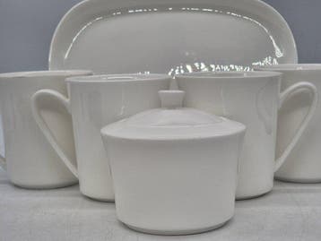 Rosenthal – 6-teiliges Kaffee- / Teeset Serie »Jade« – Fine